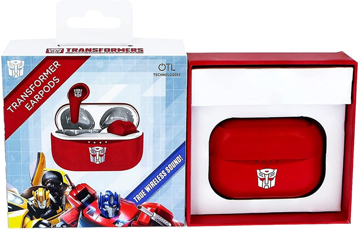 Навушники OTL Transformers Autobot TWS Red (5055371624794) - зображення 9