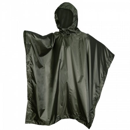 Пончо тактичне Mil-Tec One size Олива Плащ-палатка RipStop PONCHO PE R/S 780GR. OLIV (10630001) - изображение 3
