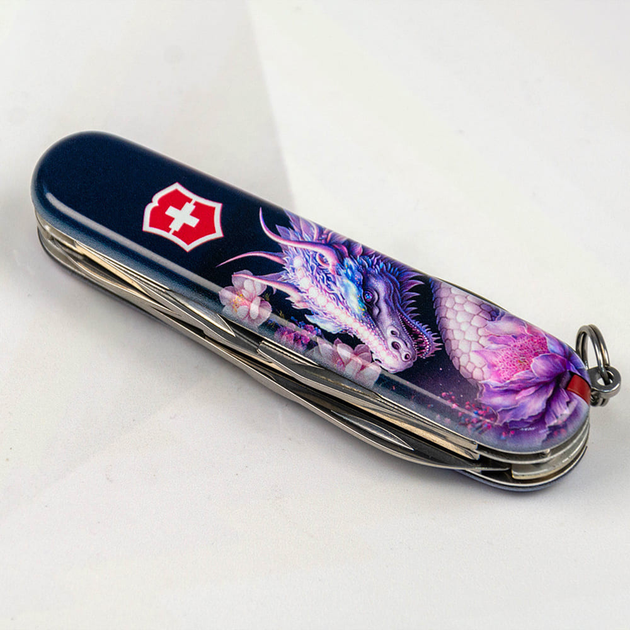 Складной нож Victorinox CLIMBER ZODIAC Волшебный дракон 1.3703.3.Z3280p - изображение 2