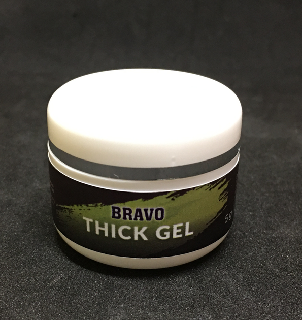 Гель для наращивание и укрепление ногтей BRAVO Thick Gel 5мл - Фото 1 Гель для наращивание и укрепление ногтей BRAVO Thick Gel 5мл - изображение 1
