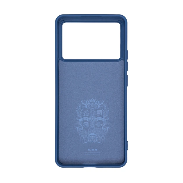 Чехол ArmorStandart ICON для Xiaomi Poco X6 Pro 5G Dark Blue (ARM73366) - изображение 2