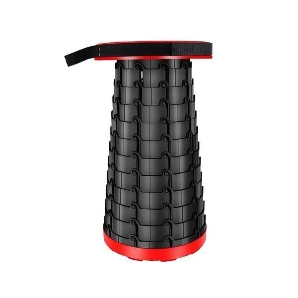 Кемпинговый стул Telescopic stool Табурет походный складной телескопический 47см до 150кг Красный - Фото 3 Кемпинговый стул Telescopic stool Табурет походный складной телескопический 47см до 150кг Красный - изображение 3