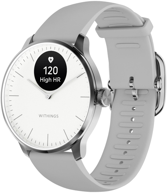 Smartwatch Withings ScanWatch Light White (HWA11-model 3-All-Int) - obraz 1
