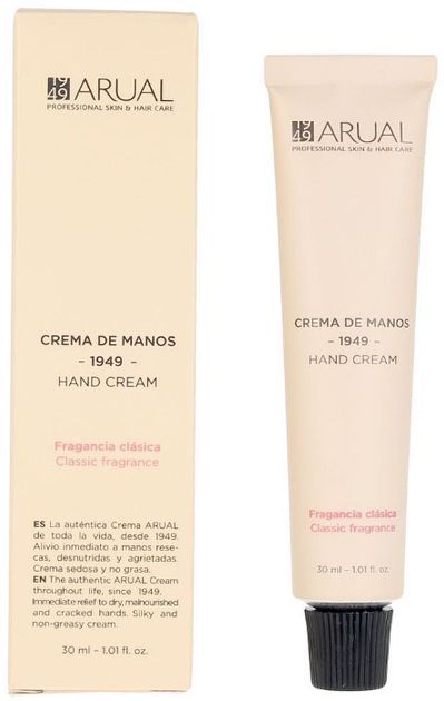 Krem do rąk Arual 1949 Classic Fragrance Hand Cream 30 ml (8436012783785) - obraz 1