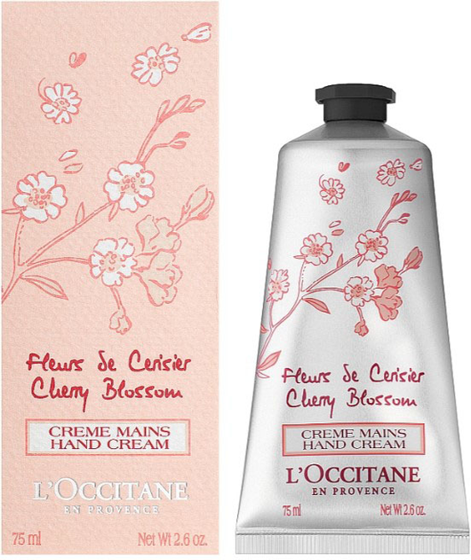 Krem do rąk L'occitane Fleurs Cerisier Creme Mains 75 ml (3253581754078) - obraz 1