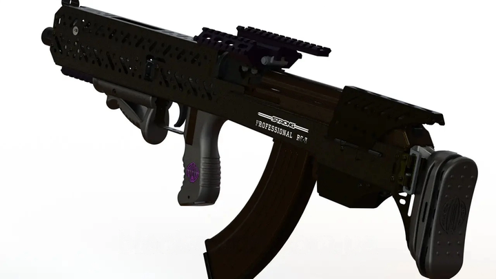 Буллпап АК 47/74 "BlackStorm BS-3", тактический обвес АК, АКМ, АКС, АКМС схемы Bullpup, тюнинг УкраЇна - изображение 2