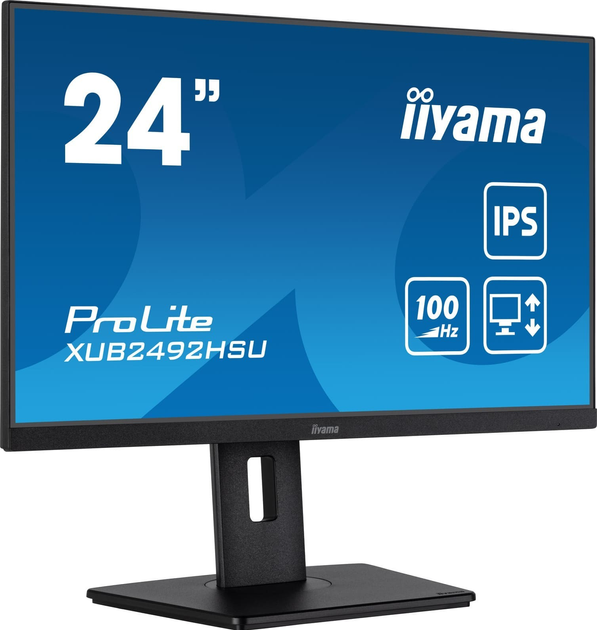 Monitor 23.8" iiyama ProLite XUB2492HSU-B6 - obraz 2