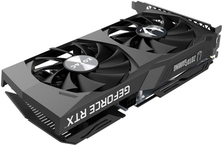 Відеокарта Zotac PCI-Ex GeForce RTX 3050 GAMING ECO 8GB GDDR6 (128bit) (1777/14000) (1 x HDMI, 3 x DisplayPort) (ZT-A30500K-10M) - зображення 4