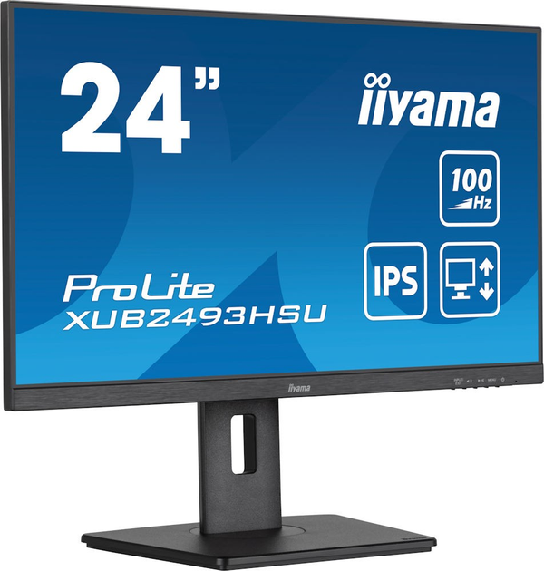 Monitor 23.8" iiyama ProLite XUB2493HSU-B6 - obraz 2