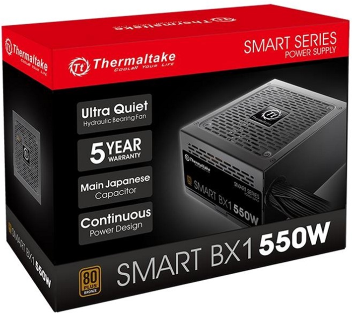 Zasilacz Thermaltake Smart BX1 550W (PS-SPD-0550NNSABE-1) - obraz 6