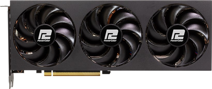 Відеокарта Powercolor PCI-Ex Radeon RX 7700 XT Fighter 12GB GDDR6 (192bit) (2584/18000) (1 x HDMI, 3 х DisplayPort) (RX7700XT 12G-F/OC) - зображення 1