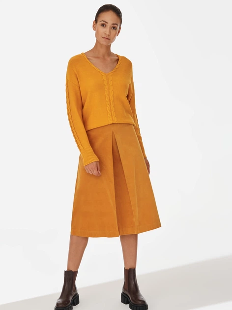 Spódnica damska Tatuum Lofo T2119.383 40 Żółta (5900380931817) - obraz 3