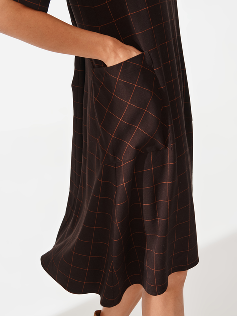Плаття жіноче Tatuum Briana T2119.419 34 Коричневе (5900380932425) - зображення 5