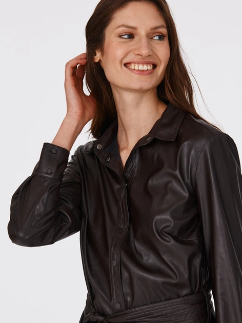 Sukienka damska Tatuum Ledera T2121.415 S Brązowa (5900380962804) - obraz 5