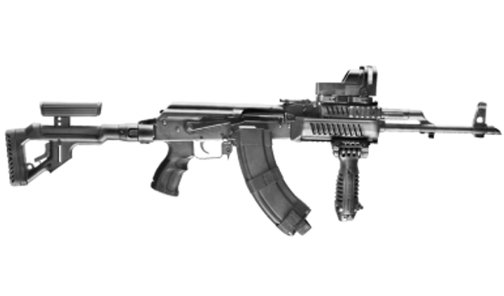 Рукоятка пистолетная FAB для AK-47, зеленая - изображение 2