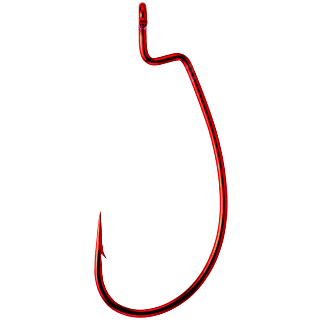 Фото - Гачки / джиг-головки Decoy Гачок  Worm17R Kg Hook R 3/0 (6 шт/уп)  (1562.08.68)