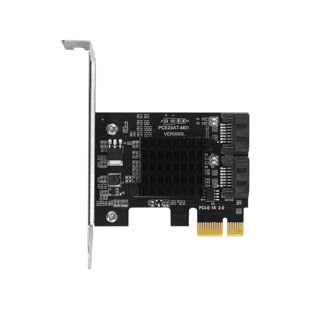 Контроллер Dynamode PCI-E to 2 х SATA III (6 Gb/s), 2 ch (PCI-E-2xSATAIII-Marvell) - изображение 1