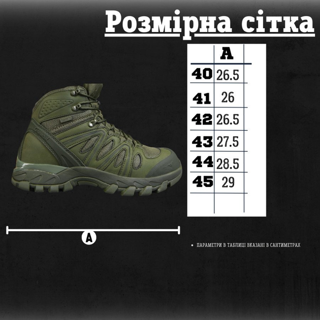 Летние ботинки Gepard Scorpion Олива 42 - изображение 2