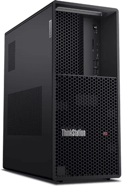 Комп'ютер Lenovo ThinkStation P3 Tower (30GS0011PB) Black - зображення 1