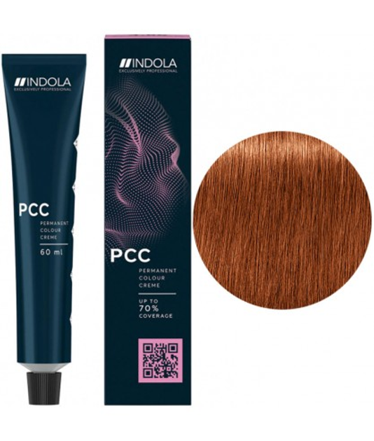 Farba do włosów Indola Permanent Caring Color 6.4 Dark Blonde Copper 60 ml (4045787932508) - obraz 1