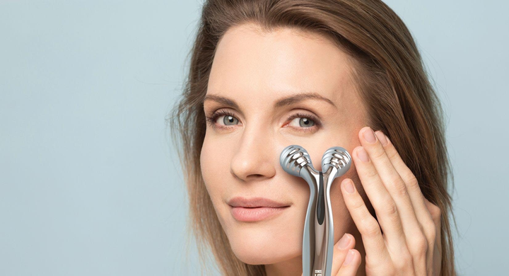 Масажер для лиця HoMedics Facial Beauty Roller Silver (5010777153453) - зображення 2
