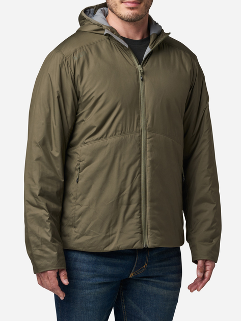 Куртка тактическая мужская 5.11 Tactical Adventure Primaloft Insulated Jacket 78057-186 M Зеленая (888579654851) - изображение 1