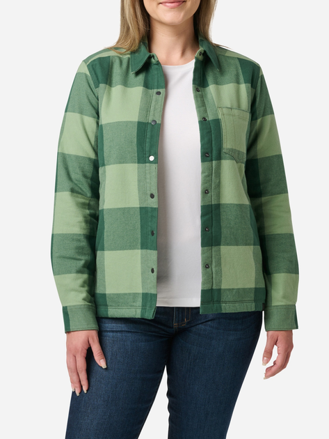 Куртка тактична жіноча 5.11 Tactical Louise Shirt Jacket 38085-1042 L Зелена (2000980629305) - зображення 1