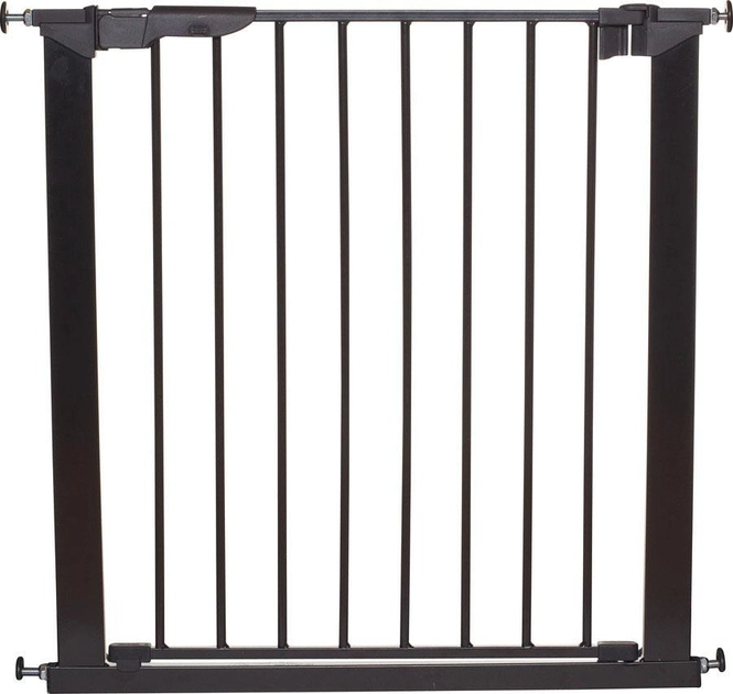 Bramka zabezpieczająca BabyDan Premier 73.5 - 79.6 cm Czarna (5705548025045) - obraz 1