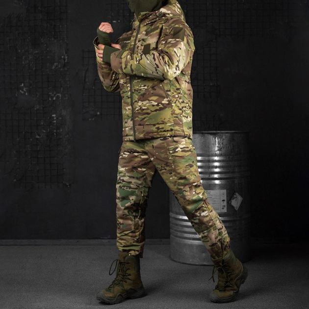 Зимовий костюм "Platoon" Rip-stop з підкладкою Omni-Heat / Чоловіча форма Куртка + Штани мультикам розмір L - зображення 2