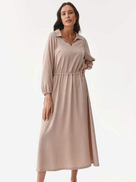 Sukienka damska Tatuum Malta T2216.196 36 Beżowa (5900142161964) - obraz 3