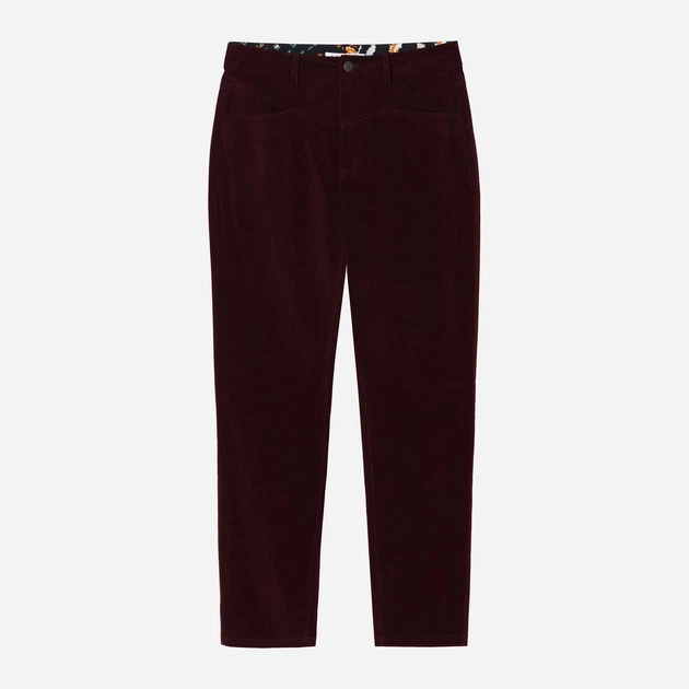 Штани жіночі Tatuum Kerma 1 T2222.142 42 Бордові (5900142185083) - зображення 3