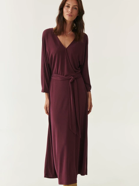 Sukienka damska Tatuum Aparti T2222.193 XS Bordowa (5900142184901) - obraz 3