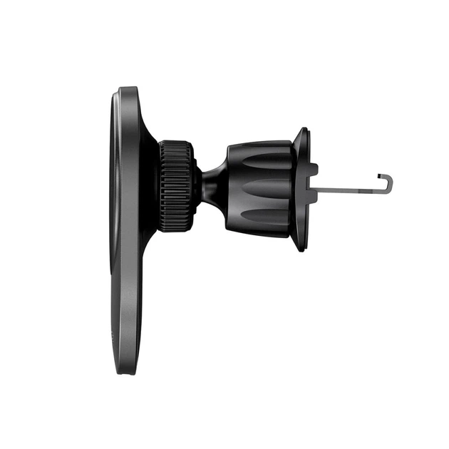 Автотримач з функцією бездротової зарядки Tech-Protect V1 Magnetic Vent Car Mount Wireless Charger 15W Black with MagSafe (9490713934562) - зображення 3