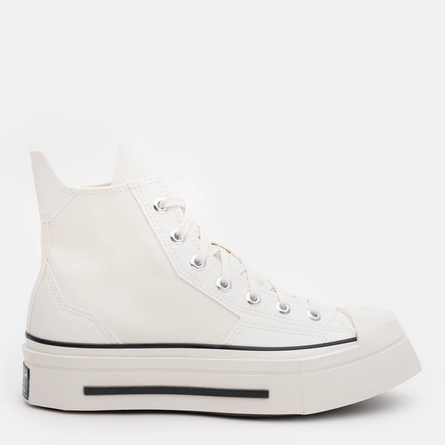 Женские кеды высокие Converse Chuck 70 De Luxe Squared Hi A06436C-286 37.5 (5US) 24 см Белые (194434654011) - Фото 1 Женские кеды высокие Converse Chuck 70 De Luxe Squared Hi A06436C-286 37.5 (5US) 24 см Белые (194434654011) - изображение 1