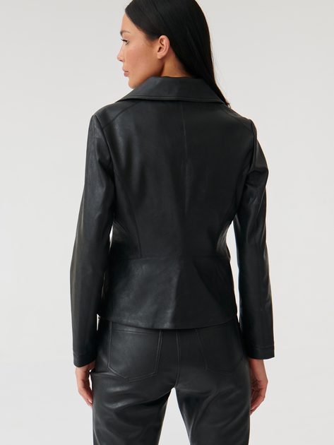 Шкіряна куртка жіноча Tatuum Ramonesi T2316.013 36 Чорна (5900142263019) - зображення 2