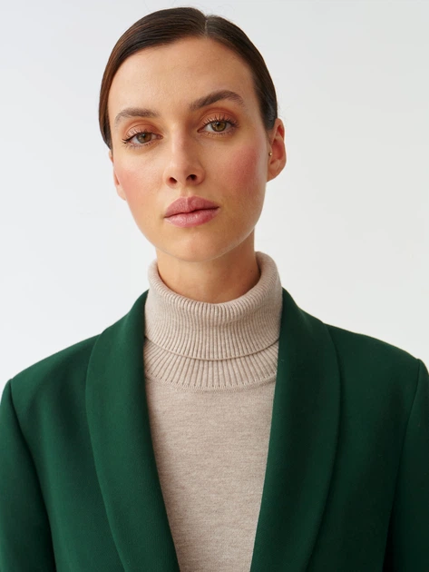 Marynarka damska klasyczny Tatuum Szalo T2318.021 42 Zielona (5900142265464) - obraz 3