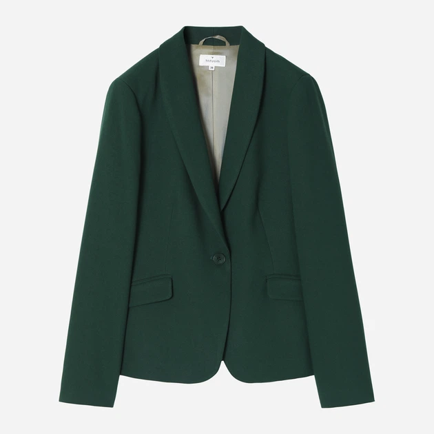 Marynarka damska klasyczny Tatuum Szalo T2318.021 40 Zielona (5900142265457) - obraz 4