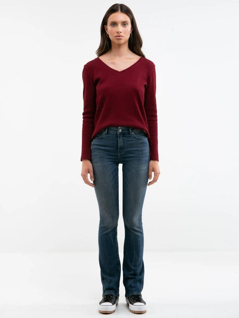 Джинси Slim fit жіночі Big Star Adela Bootcut-321 32-34 Сині (5900714669546) - зображення 4