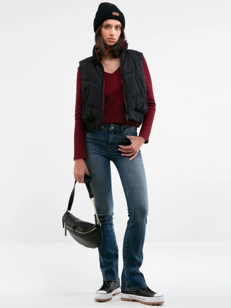 Джинси Slim fit жіночі Big Star Adela Bootcut-321 32-34 Сині (5900714669546) - зображення 5