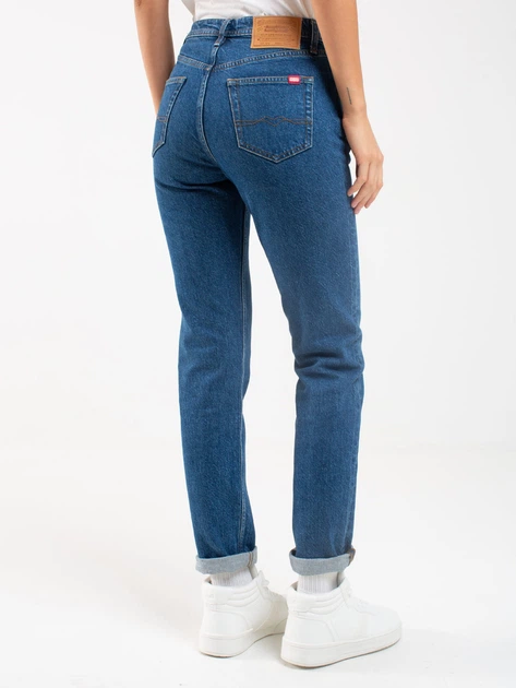 Jeansy slim fit damskie Big Star Authentic Girl-500 26-32 Ciemnoniebieskie (5900714669522) - obraz 2