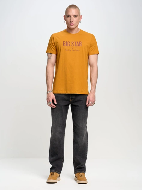 Jeansy regular fit męskie Big Star Isaac-999 34-34 Szare (5900714663506) - obraz 3