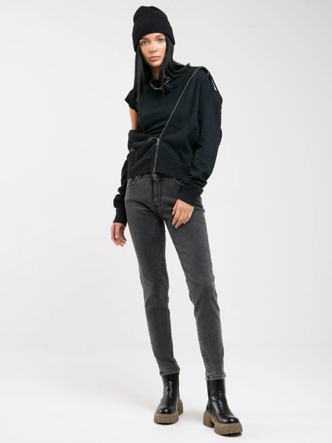 Jeansy slim fit damskie Big Star Maggie-997 26-30 Czarne (5900714696900) - obraz 5