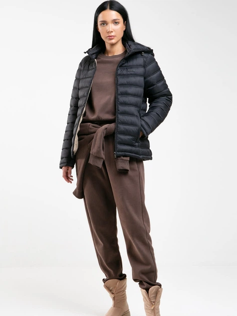 Kurtka jesienna damska Big Star Azeala23-906 L Czarna (5900714670160) - obraz 3