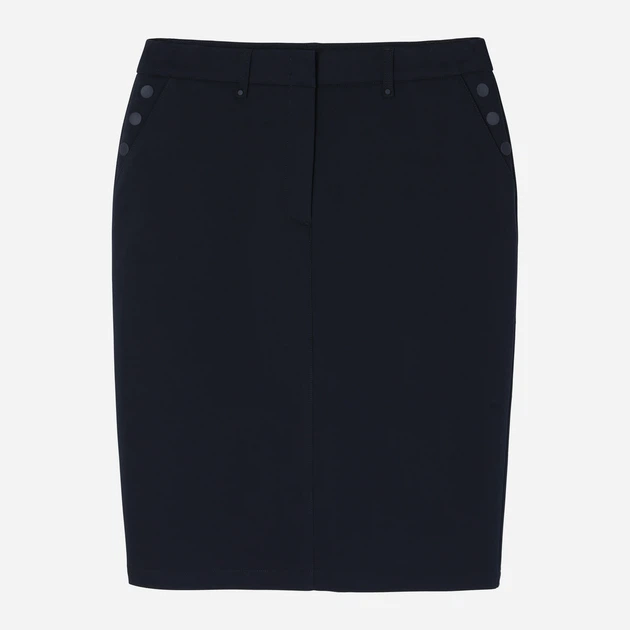 Спідниця міді осіння жіноча Tatuum Fili T2318.174 46 Темно-синя (5900142260056) - зображення 4