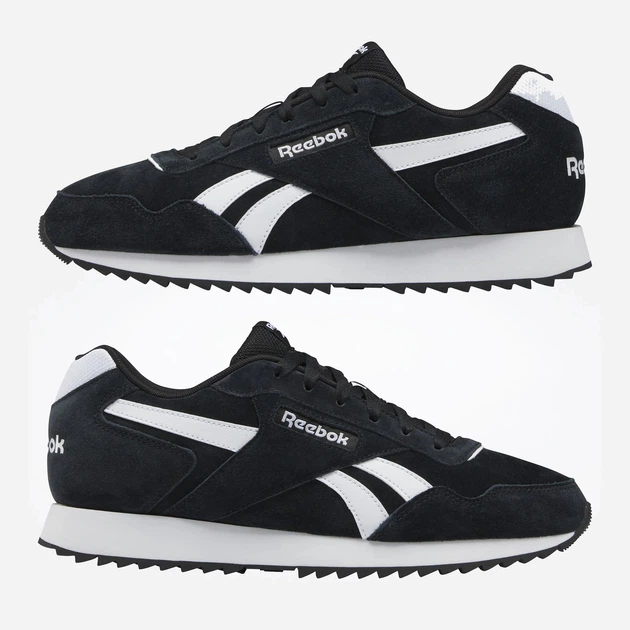 Чоловічі кросівки Reebok Glide Ripple 100010352 44 (9.5UK) Чорні (4066748752348) - зображення 5