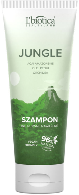 Szampon do włosów L'biotica Beauty Land Jungle intensywne nawilżenie 200 ml (5903246243086) - obraz 1