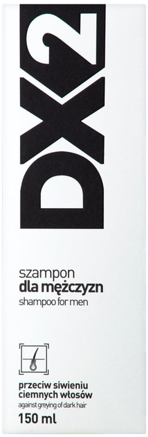 Szampon DX2 dla mężczyzn przeciw siwieniu ciemnych włosów 150 ml (5906071003474) - obraz 1