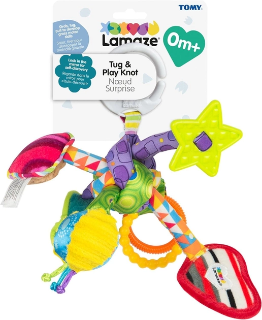 Іграшка для коляски Lamaze Tug and Play Knot (0796714271286) - зображення 1