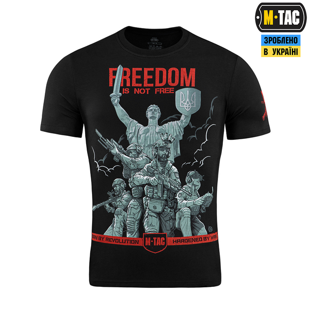 M-Tac футболка Freedom Black L - зображення 2