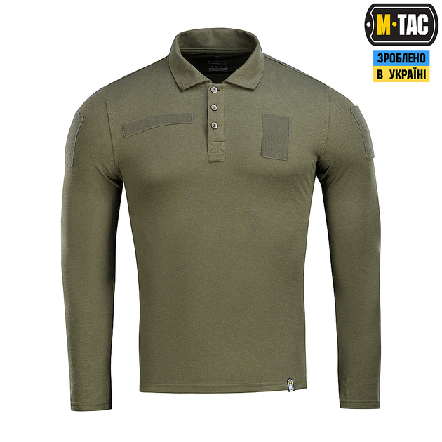 M-Tac поло тактичне довгий рукав 65/35 Army Olive 3XL - зображення 2